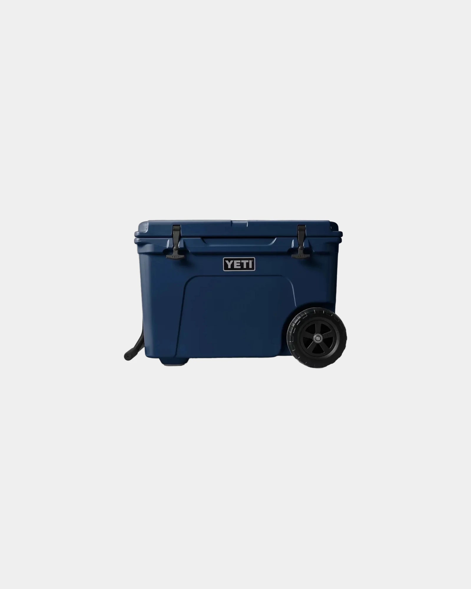 Custom rotomolded Yeti Tundra Haul Cooler with Wheels - Navy