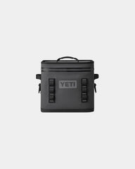 Custom insulated soft cooler Yeti Hopper Flip 12 - Charcoal