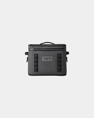 Custom insulated soft cooler Yeti Hopper Flip 18 - Charcoal