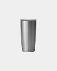 Custom insulated stainless steel Yeti Rambler 20 oz tumbler - Stainless Steel