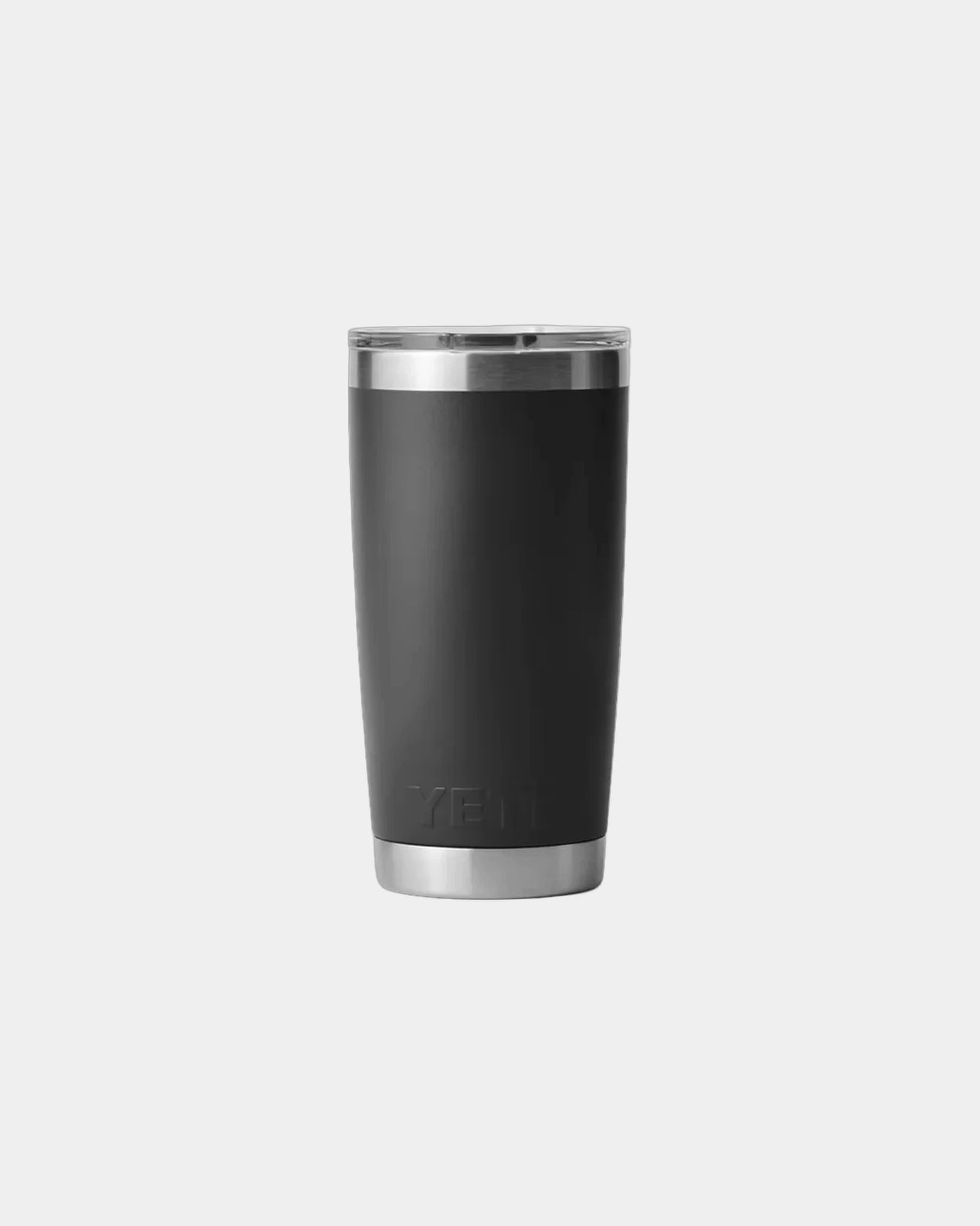 Custom insulated stainless steel Yeti Rambler 20 oz tumbler - Black