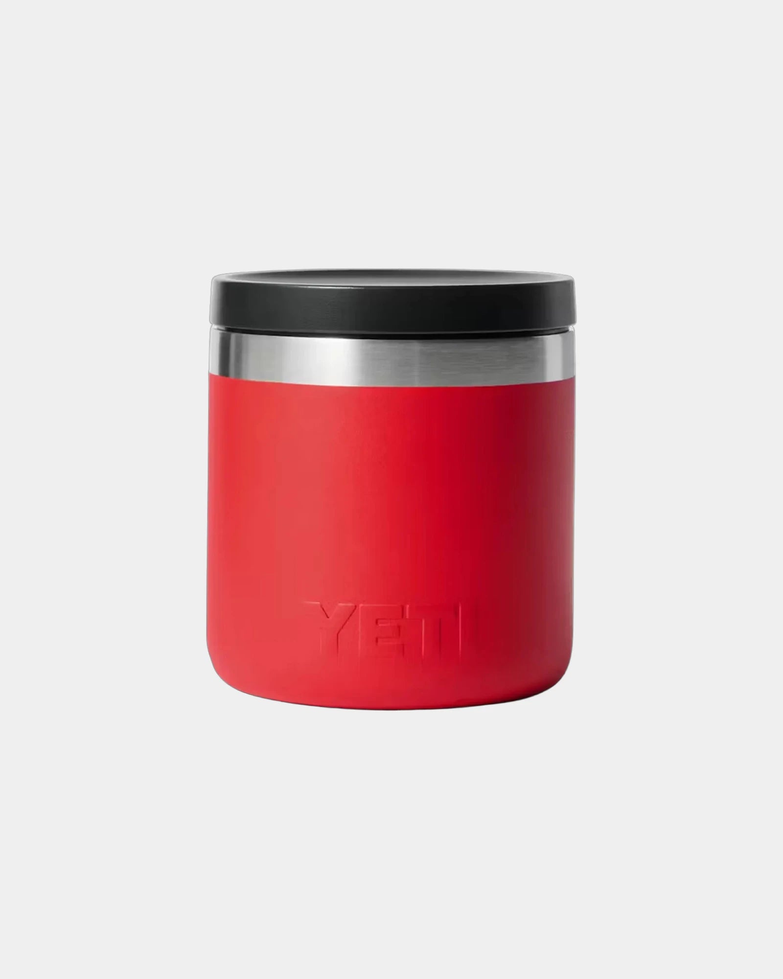 Custom stainless steel Yeti Rambler 8 oz food jar - Rescue Red