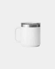 Custom insulated stainless steel Yeti stackable mug - White