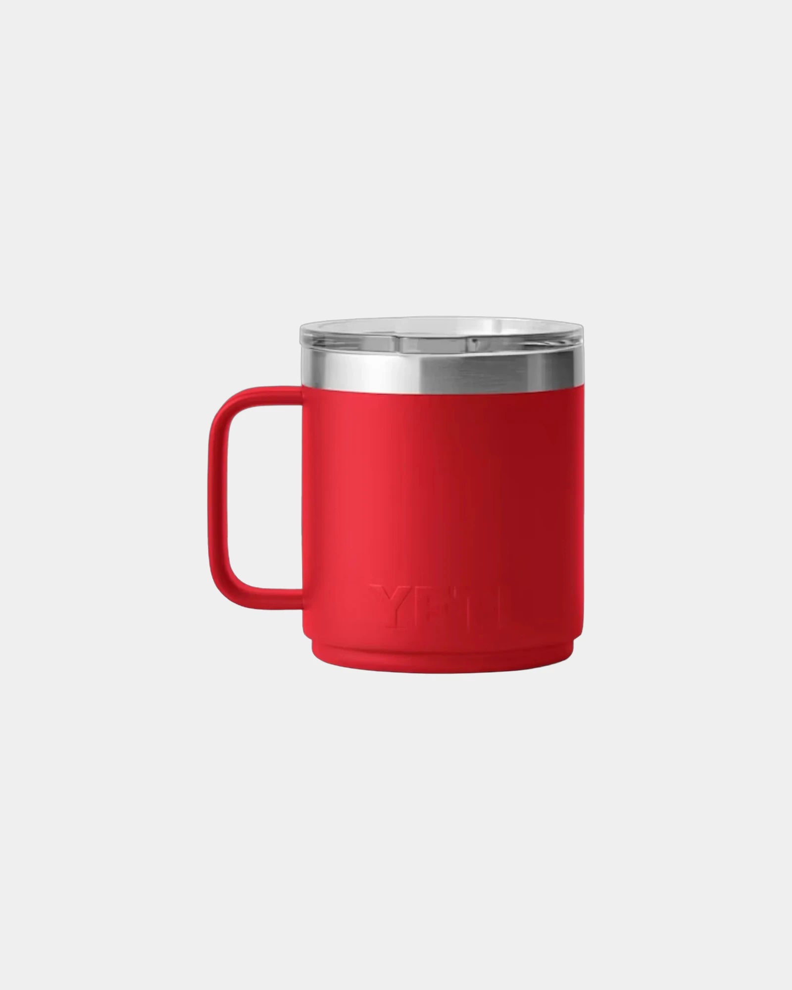 Custom insulated stainless steel Yeti stackable mug - Rescue Red