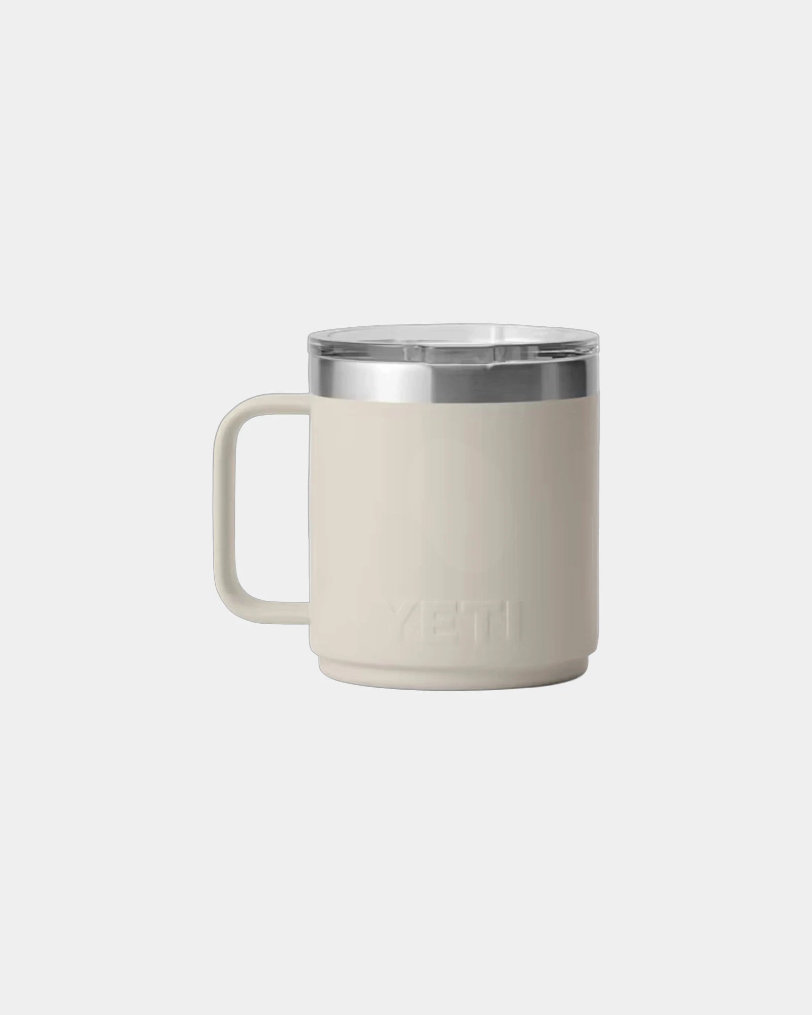Custom insulated stainless steel Yeti stackable mug - Cape Taupe