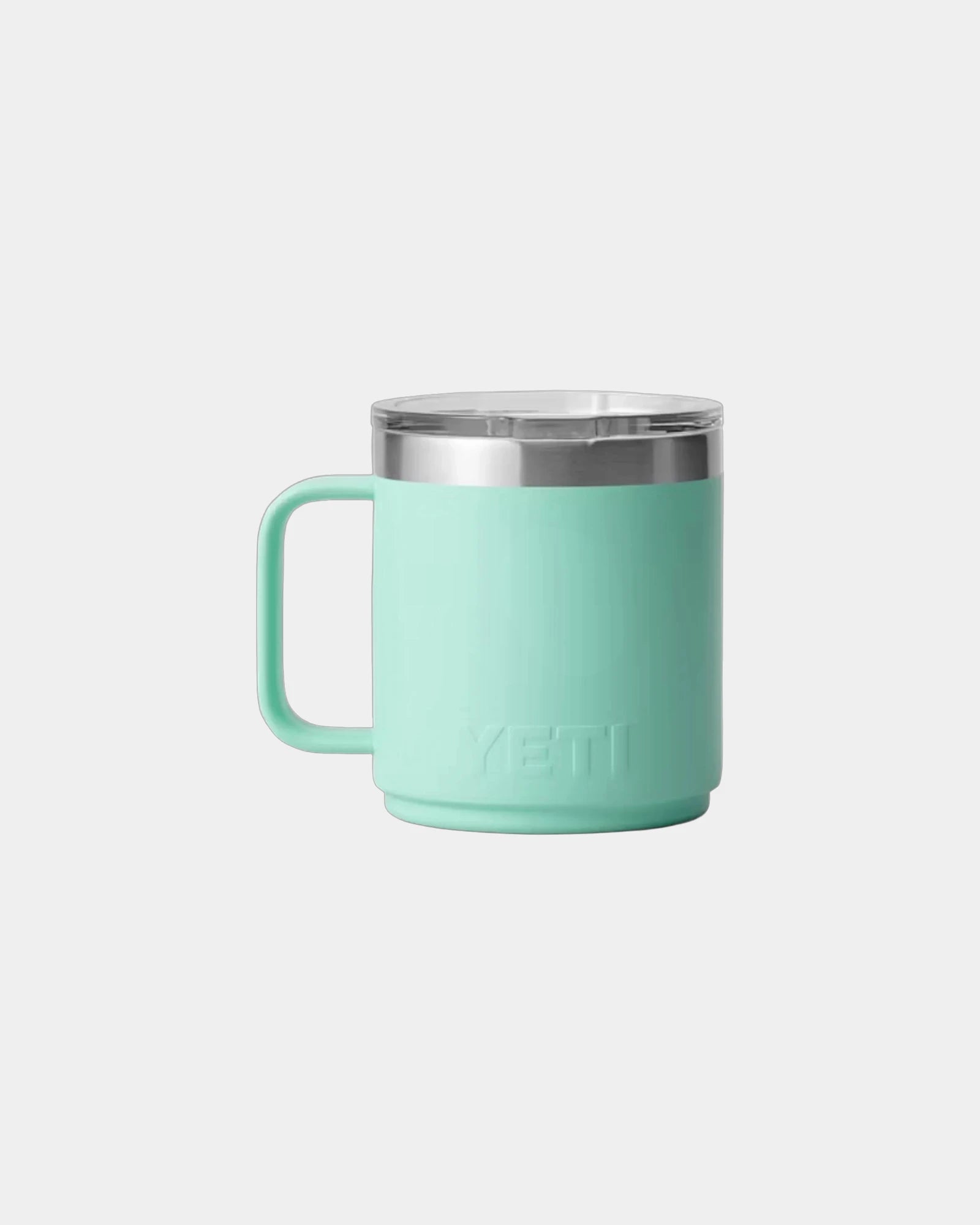 Custom insulated stainless steel Yeti stackable mug - Seafoam Studio