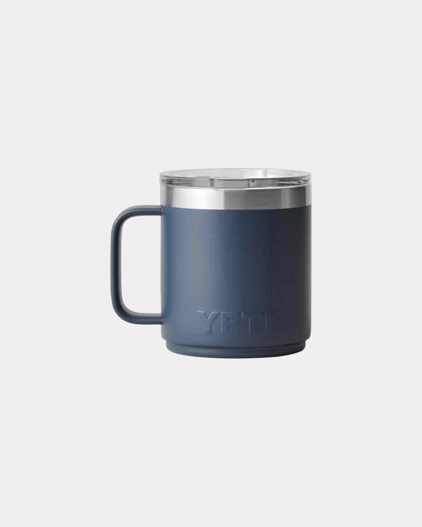 Custom insulated stainless steel Yeti stackable mug - Navy Blue