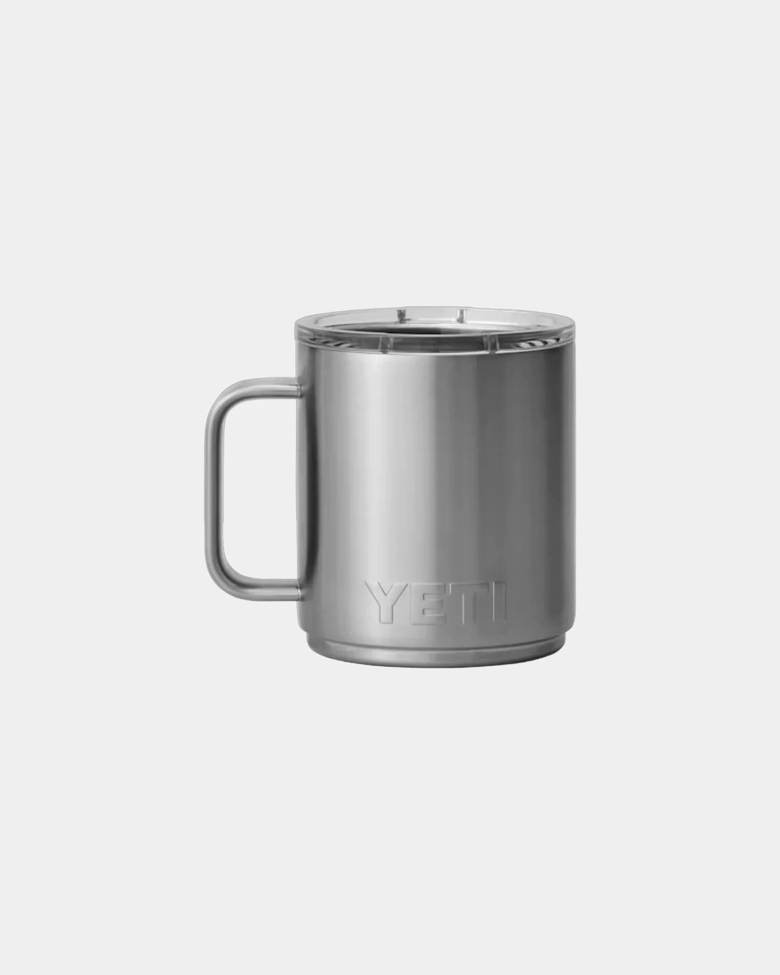 Custom insulated stainless steel Yeti stackable mug - Stainless