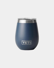 Custom insulated stainless steel Yeti 10 oz tumbler - Navy Blue
