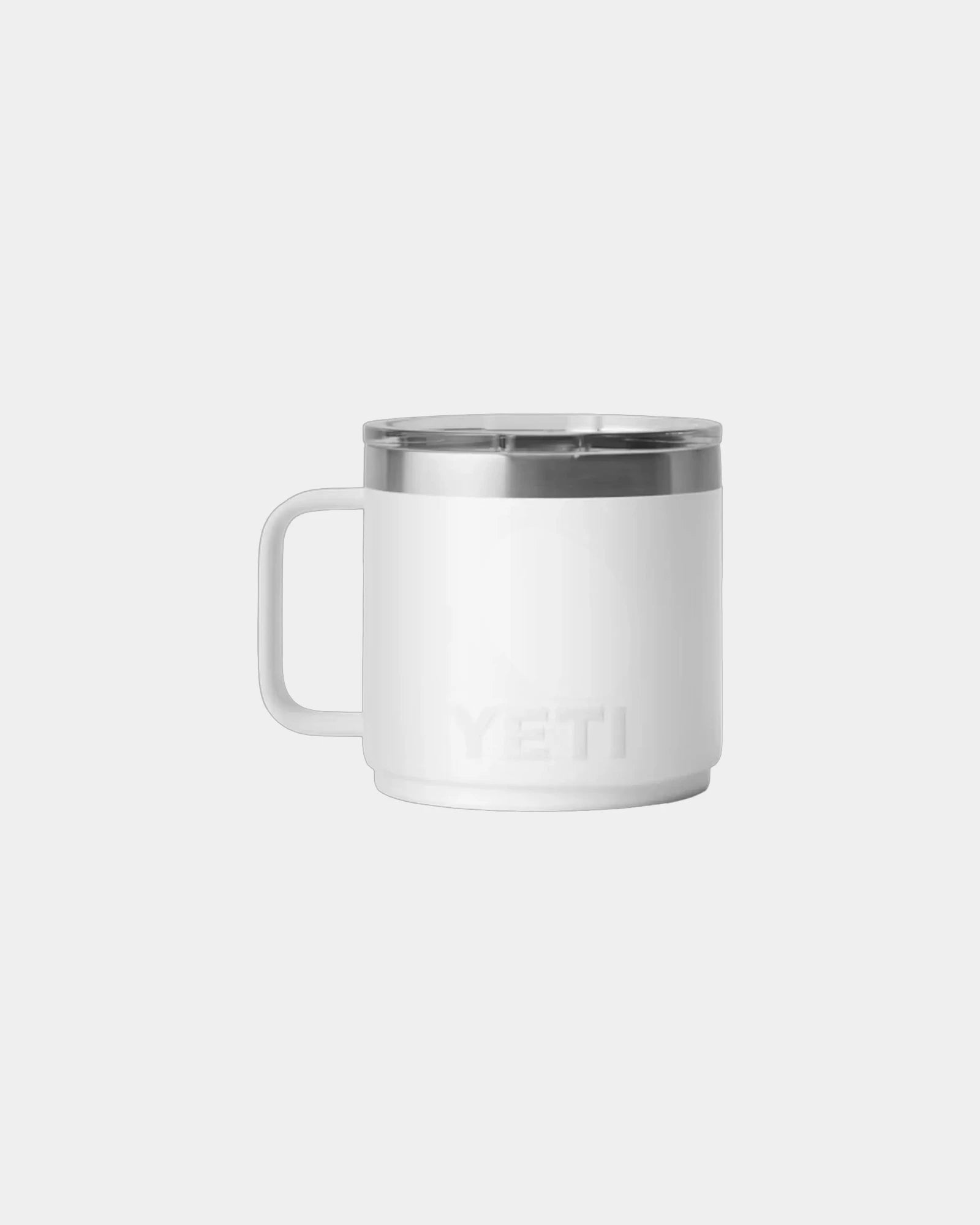 Custom Yeti Rambler 14 oz Stainless Steel Insulated Mug - White