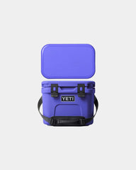 Custom Yeti Roadie 15 QT Hard Cooler Ice Chest - Ultramarine Violet