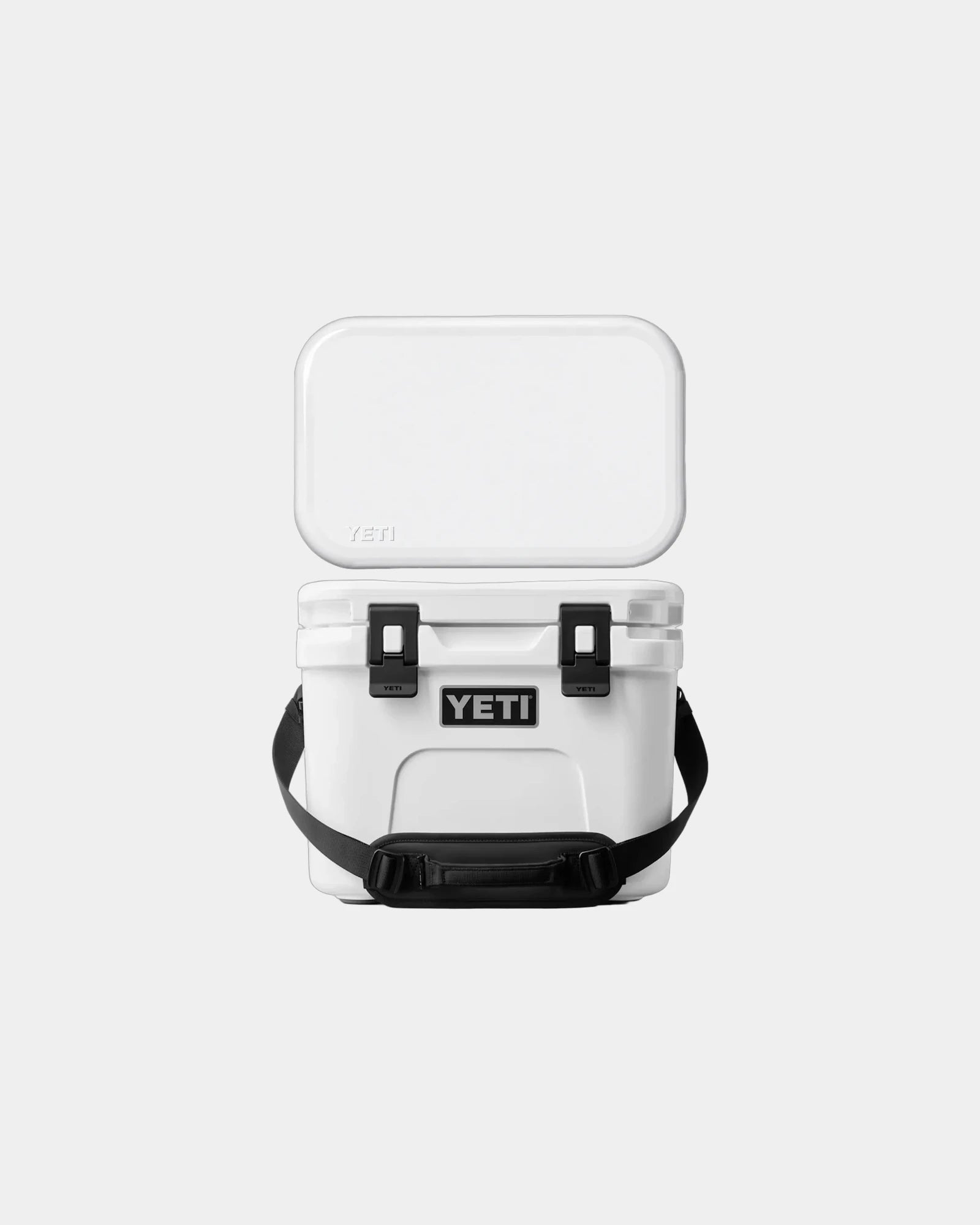 Custom Yeti Roadie 15 QT Hard Cooler Ice Chest - White