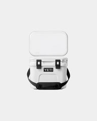 Custom Yeti Roadie 15 QT Hard Cooler Ice Chest - White