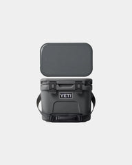 Custom Yeti Roadie 15 QT Hard Cooler Ice Chest - Charcoal