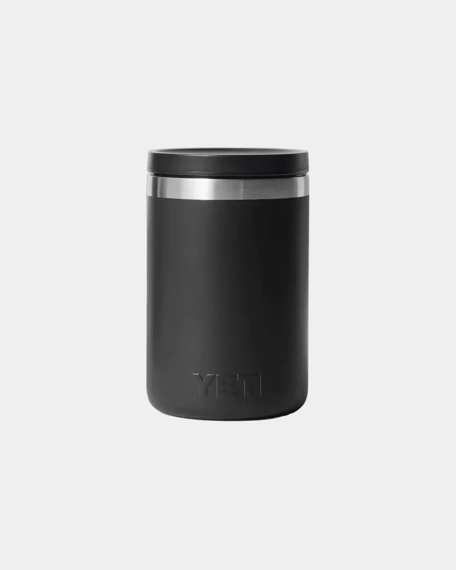 Custom stainless steel Yeti Rambler 16 oz food jar - Black