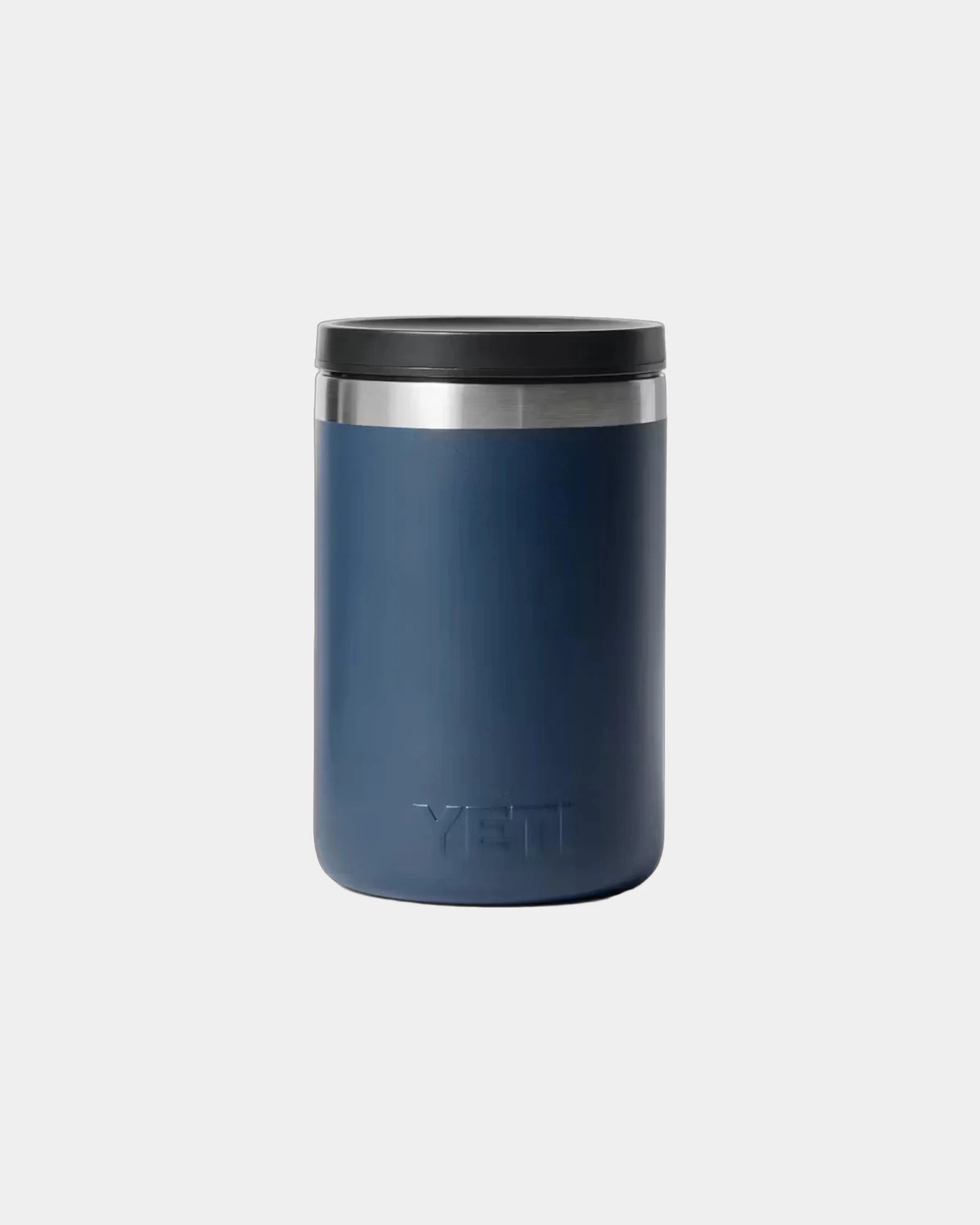 Custom stainless steel Yeti Rambler 16 oz food jar - Navy Blue