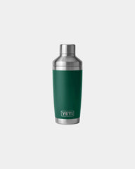 Custom insulated stainless steel Yeti Rambler shaker - Black Forest Green
