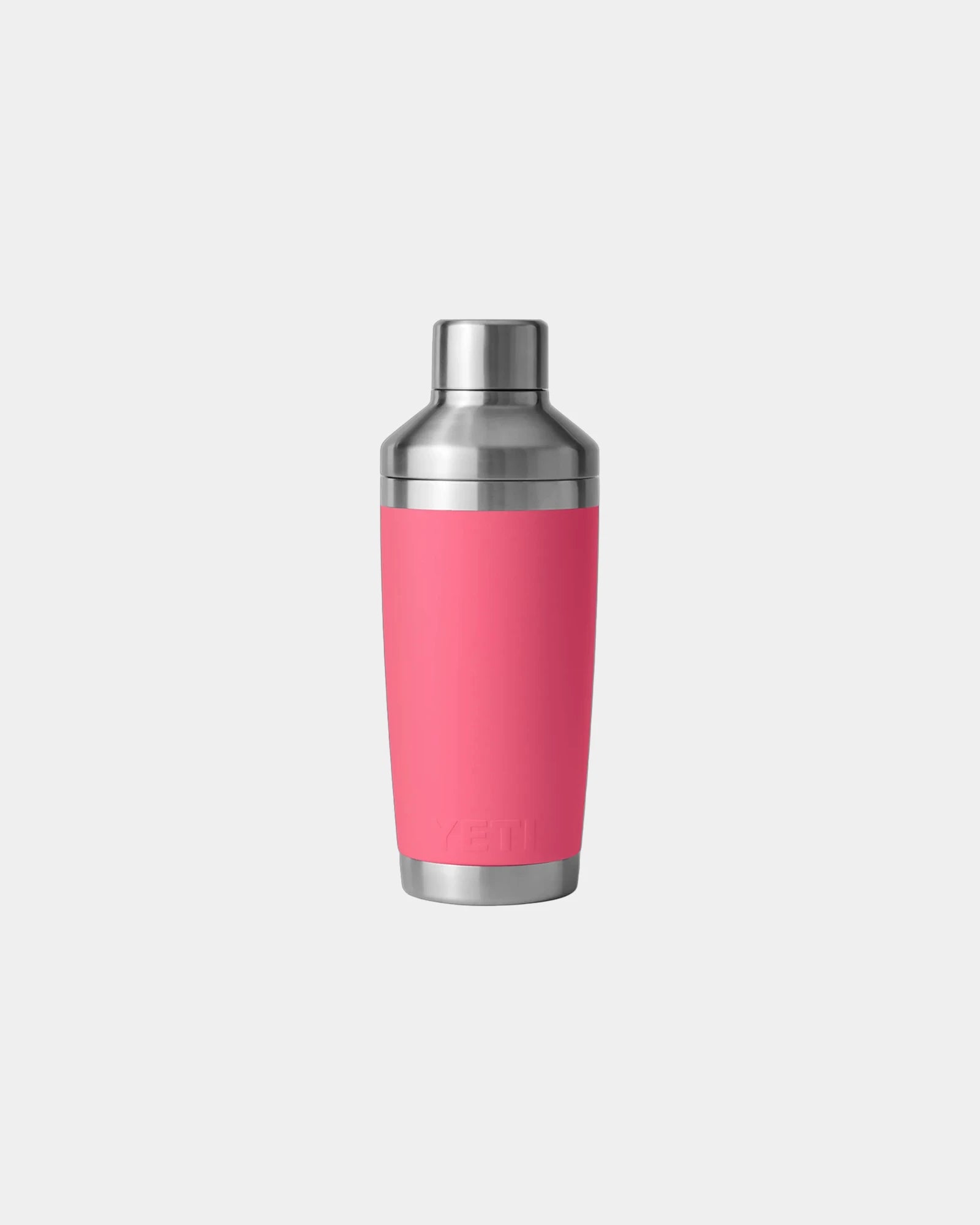 Custom insulated stainless steel Yeti Rambler shaker - Tropical Pink