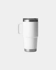 Custom insulated stainless steel YETI 20 oz travel mug - White