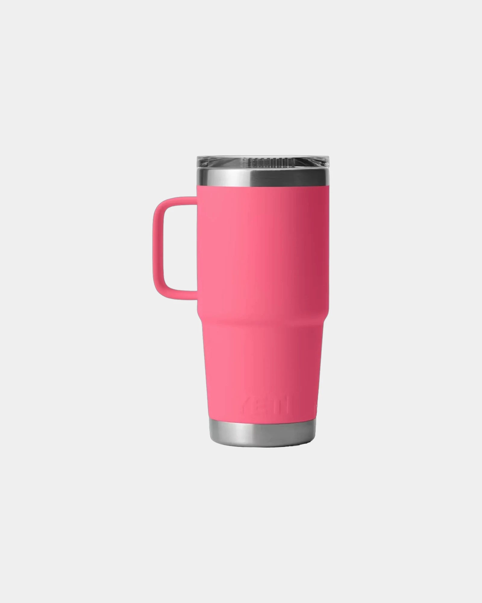 Custom insulated stainless steel YETI 20 oz travel mug - Tropical Pink