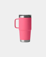 Custom insulated stainless steel YETI 20 oz travel mug - Tropical Pink