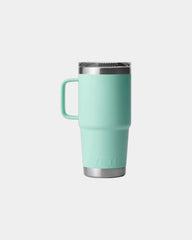 Custom insulated stainless steel YETI 20 oz travel mug - Seafoam Studio