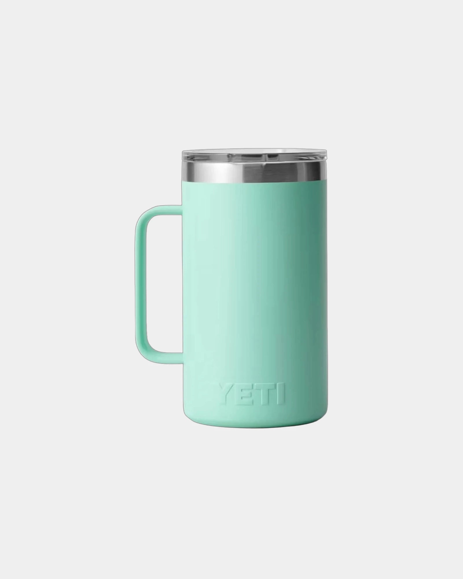 Custom insulated YETI Rambler 24 oz travel mug - Seafoam