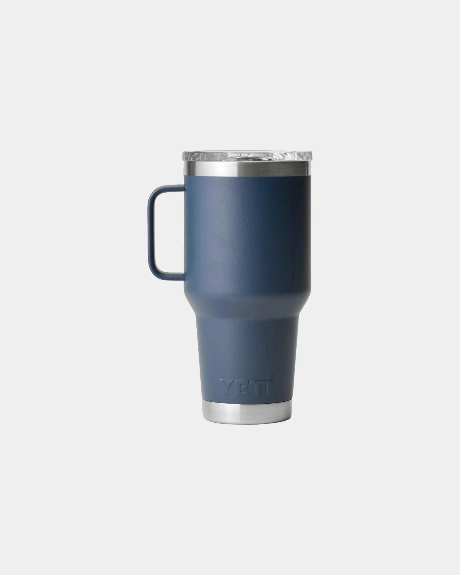 Custom stainless steel Yeti 30-oz insulated travel mug - Navy Blue