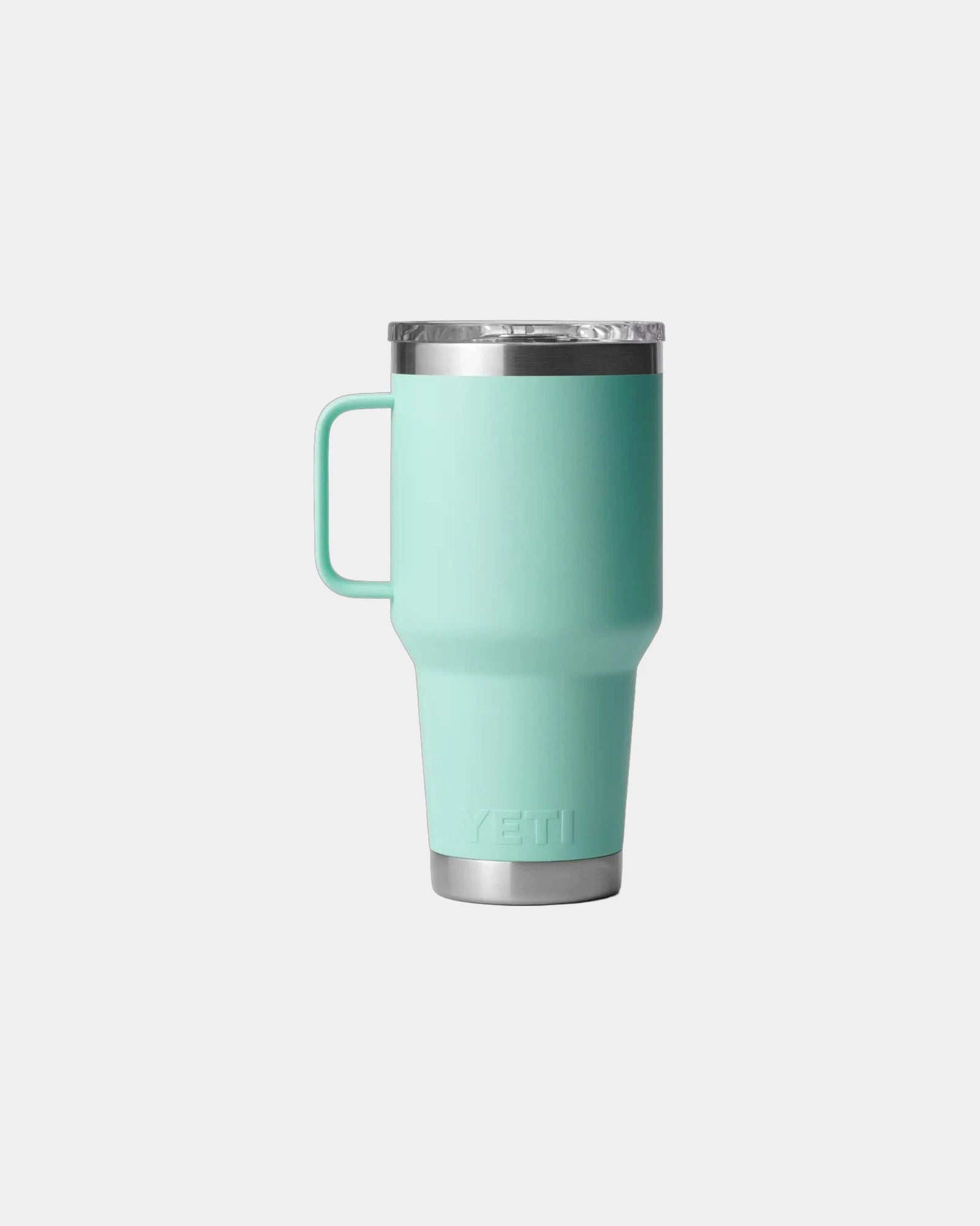 Custom stainless steel Yeti 30-oz insulated travel mug - Seafoam Studio