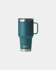 Custom stainless steel Yeti 30-oz insulated travel mug - Agave Teal