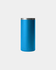 Custom stainless steel Yeti Rambler cocktail chiller - Big Wave Blue