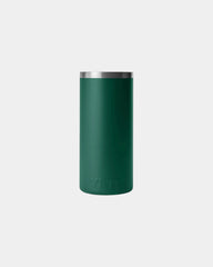 Custom stainless steel Yeti Rambler cocktail chiller - Black Forest Green