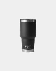 Custom stainless steel Yeti Rambler 30-oz tumbler - Black