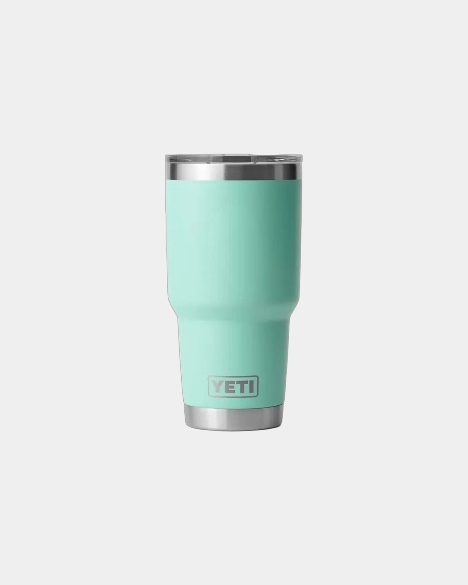 Custom stainless steel Yeti Rambler 30-oz tumbler - Seafoam Green